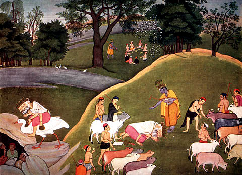 Krishna Painting
